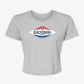 Blacksburg Virginia Diamond Star Women's Crop Top additional view 1