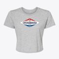 Chickamauga Georgia Diamond Star Women's Crop Top additional view 1