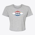 Stanton Texas Diamond Star Women's Crop Top additional product view 1