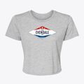Evendale Ohio Diamond Star Women's Crop Top additional product view 1