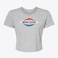 Mount Desert Maine Diamond Star Women's Crop Top additional view 1