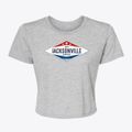 Jacksonville Arkansas Diamond Star Women's Crop Top additional view 1