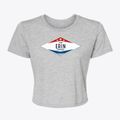 Erin Tennessee Diamond Star Women's Crop Top additional view 1