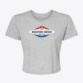 Bradford Woods Pennsylvania Diamond Star Women's Crop Top additional view 1