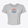 Rennerdale Pennsylvania Diamond Star Women's Crop Top additional view 1