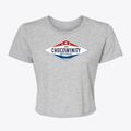 Chocowinity North Carolina Diamond Star Women's Crop Top additional view 1