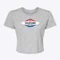 Sheatown Pennsylvania Diamond Star Women's Crop Top additional product view 1