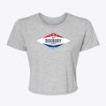 Roxbury Vermont Diamond Star Women's Crop Top additional product view 1