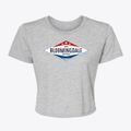 Bloomingdale Michigan Diamond Star Women's Crop Top additional view 1