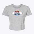 Ehrenfeld Pennsylvania Diamond Star Women's Crop Top additional view 1