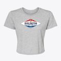 Burlington West Virginia Diamond Star Women's Crop Top additional view 1