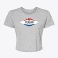 Vernon California Diamond Star Women's Crop Top additional view 1