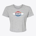 Nashville Kansas Diamond Star Women's Crop Top additional view 1