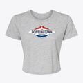 Downingtown Pennsylvania Diamond Star Women's Crop Top additional view 1