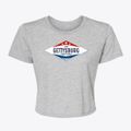 Gettysburg Pennsylvania Diamond Star Women's Crop Top additional view 1