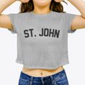 St. John Missouri Classic Curve Women's Crop Top additional view 3