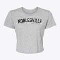 Noblesville Indiana Classic Curve Women's Crop Top additional view 1