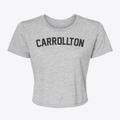 Carrollton Virginia Classic Curve Women's Crop Top additional view 1