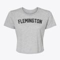 Flemington New Jersey Classic Curve Women's Crop Top additional view 1