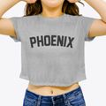 Phoenix Oregon Classic Curve Women's Crop Top additional product view 3