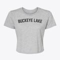 Buckeye Lake Ohio Classic Curve Women's Crop Top additional view 1