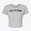 West Wyoming Pennsylvania Classic Curve Women's Crop Top additional view 1