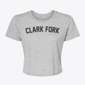 Clark Fork Idaho Classic Curve Women's Crop Top additional product view 1