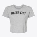 Hager City Wisconsin Classic Curve Women's Crop Top additional view 1