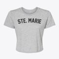 Ste. Marie Illinois Classic Curve Women's Crop Top additional view 1