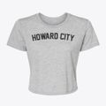 Howard City Nebraska Classic Curve Women's Crop Top additional view 1