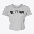 Bluffton Indiana Classic Curve Women's Crop Top additional view 1