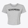 Schaumburg Illinois Classic Curve Women's Crop Top additional view 1