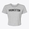 Princeton Indiana Classic Curve Women's Crop Top additional view 1