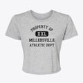 Millersville Tennessee Athletic Dept Women's Crop Top additional view 1