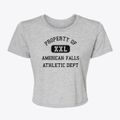 American Falls Idaho Athletic Dept Women's Crop Top additional view 1