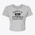 Litchfield Maine Athletic Dept Women's Crop Top additional view 1