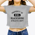 Blacksburg Virginia Athletic Dept Women's Crop Top additional view 3