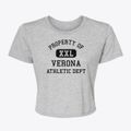 Verona Pennsylvania Athletic Dept Women's Crop Top additional view 1