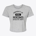 Nokomis Illinois Athletic Dept Women's Crop Top additional view 1