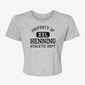 Henning Tennessee Athletic Dept Women's Crop Top additional view 1