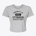 Sturgeon Missouri Athletic Dept Women's Crop Top additional view 1
