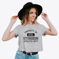 Sturgeon Missouri Athletic Dept Women's Crop Top additional view 2