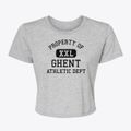 Ghent West Virginia Athletic Dept Women's Crop Top additional view 1