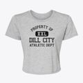 Dill City Oklahoma Athletic Dept Women's Crop Top additional view 1