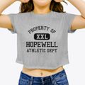 Hopewell Illinois Athletic Dept Women's Crop Top additional view 3
