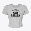 Lincoln Michigan Athletic Dept Women's Crop Top additional view 1