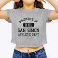 San Simon Arizona Athletic Dept Women's Crop Top additional view 3