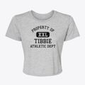 Tibbie Alabama Athletic Dept Women's Crop Top additional view 1
