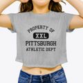 Pittsburgh Pennsylvania Athletic Dept Women's Crop Top additional view 3