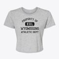 Wyomissing Pennsylvania Athletic Dept Women's Crop Top additional view 1